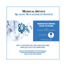 medical device quality management system manufacturing plus