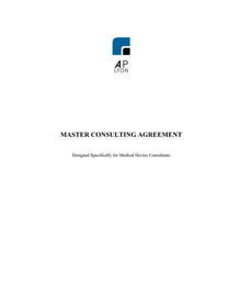 Master Consulting Agreement